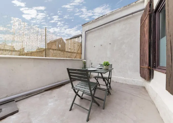 Apartment L'escale Normande - Terrasse - Gare